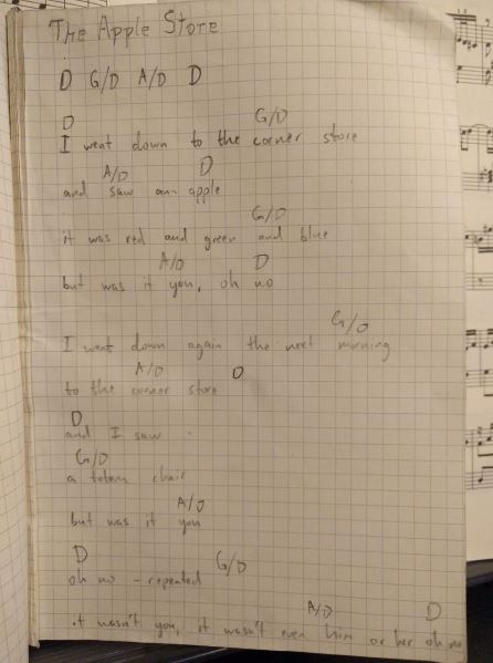 The Apple Store sheet music